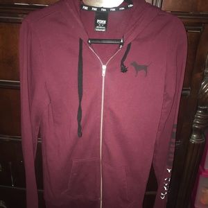 VS PINK Zip Up Jacket w/ Hood